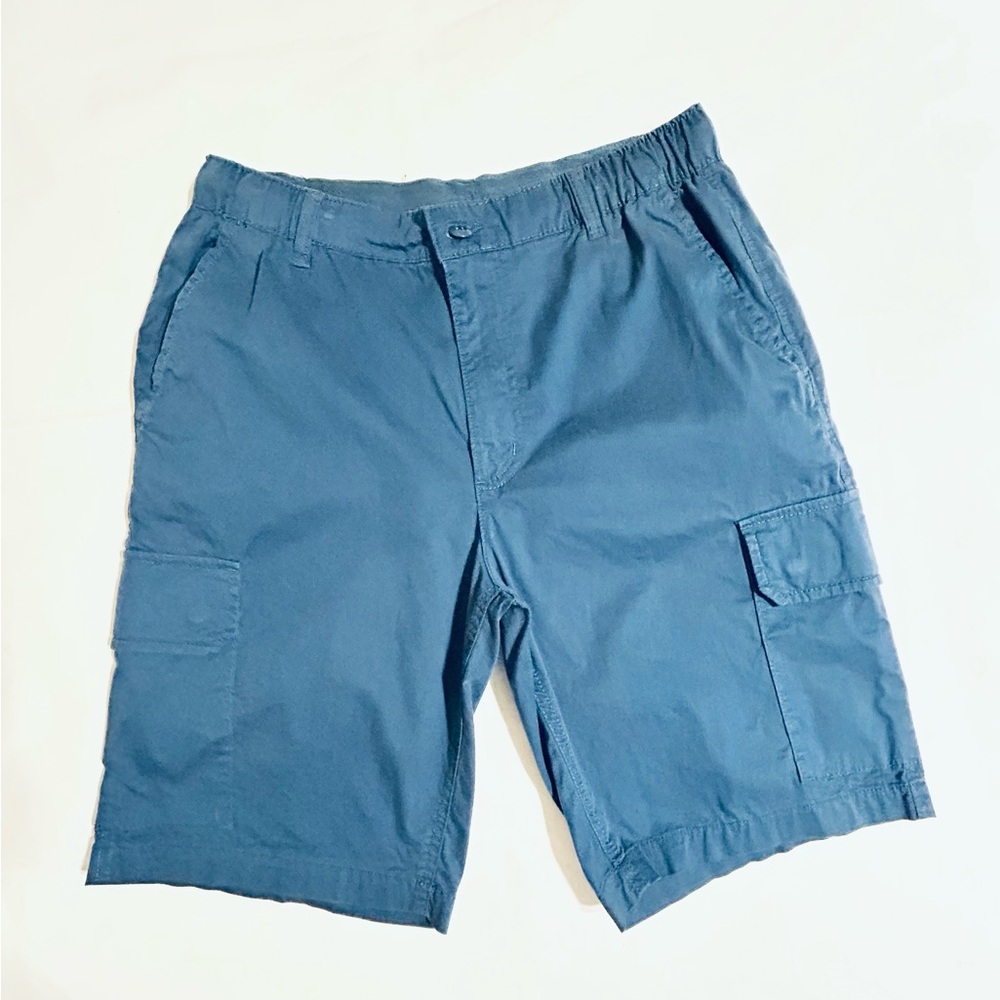 Men's Free Assembly Navy Blue Cargo Shorts W/Drawstring - Picture 4 of 10